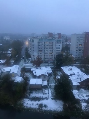 В Україні вже випав перший сніг