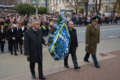 У Чернівцях відзначили річницю визволення України від фашистських загарбників