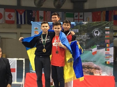 Клуб із Чернівців виборов 9 медалей на чемпіонаті Європи з карате