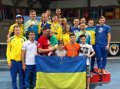 Клуб із Чернівців виборов 9 медалей на чемпіонаті Європи з карате