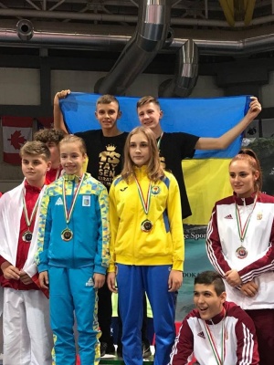Клуб із Чернівців виборов 9 медалей на чемпіонаті Європи з карате