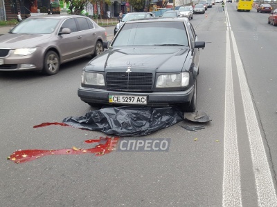 Жахлива ДТП у Києві - пішохід загинув під колесами авто з чернівецькими номерами