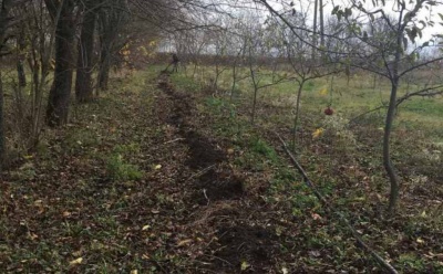 У Чернівецькій області біля кордону з Молдовою виявили трубопровід для перекачування спирту (ФОТО)