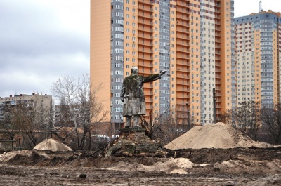 На Оболоні знайшли останній в Києві пам'ятник Леніну