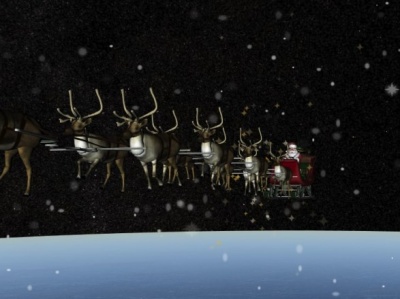 У різдвяну ніч Санта Клаус роздав більше 7 мільярдів подарунків дітям