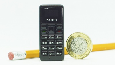 Британський стартап презентував найменший у світі мобільний телефон