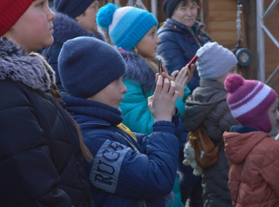 У Чернівцях на Соборній площі для дітей влаштували новорічні розваги (ФОТО)