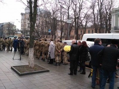 У Києві триває прощання з космонавтом Леонідом Каденюком