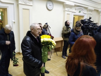 У Києві триває прощання з космонавтом Леонідом Каденюком