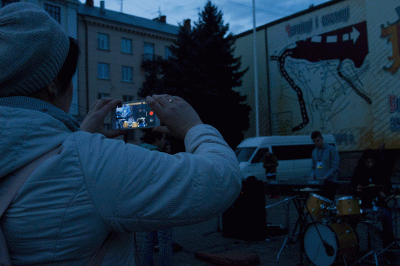 У Чернівцях понад 100 людей взяли участь у вечорі пам’яті Кузьми Скрябіна (ФОТО)