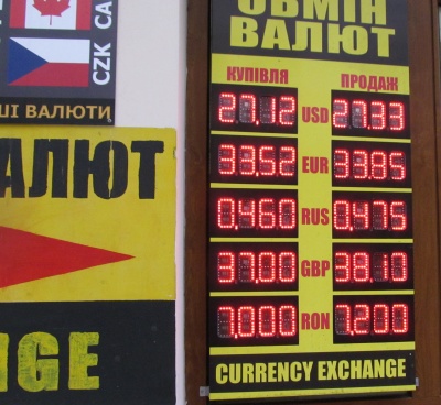 Курс валют у Чернівцях на ранок 7 лютого (ФОТО)