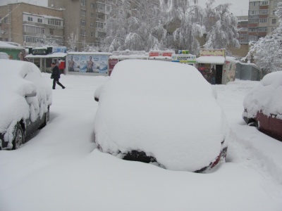 У Чернівецькій області випала рекордна кількість снігу (ФОТО)