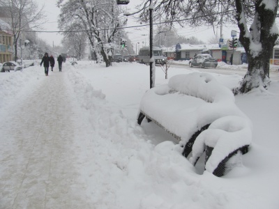 У Чернівецькій області випала рекордна кількість снігу (ФОТО)