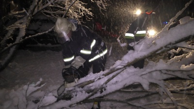 Рятувальники Буковини витягли зі снігових заметів 26 вантажівок (ФОТО)