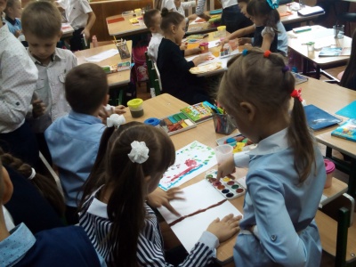У чернівецькій школі показали, як навчають першокласників у Новій українській школі (ФОТО)