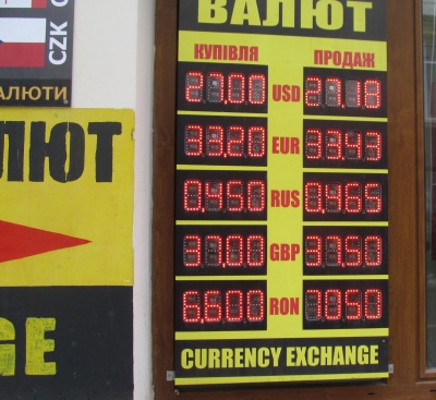 Курс валют у Чернівцях на ранок 12 лютого (ФОТО)