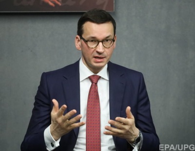 Прем'єр Польщі назвав умову внесення змін до резонансного закону про Інститут нацпам'яті 