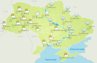 Тепло і без опадів: погода на Буковині 8 березня