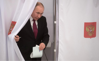 Російські екзит-поли: Путін набирає понад 70% голосів