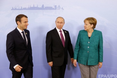 Меркель привітала Путіна з переобранням 