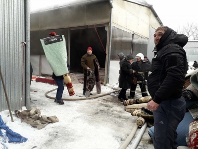 Підприємцям Калинівсього ринку, які постраждали через пожежу, нададуть поворотну фінансову допомогу