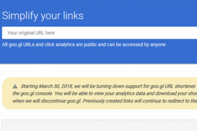 Google вирішив закрити скорочувач посилань goo.gl