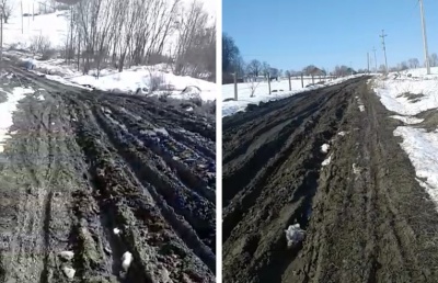 У Чернівецькій області жителі села самостійно взялися за ремонт дороги