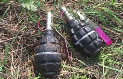 У Чернівецькій області чоловік виявив у канаві дві гранати