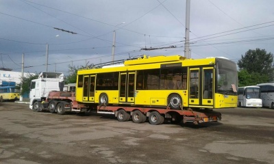 Стало відомо, коли два нові тролейбуси поїдуть у Садгору