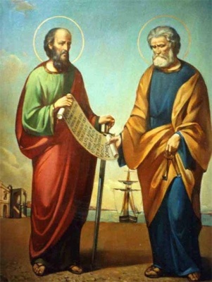 12 липня за церковним календарем - Петра та Павла