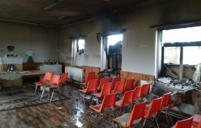 На Закарпатті згорів ромський дитсадок