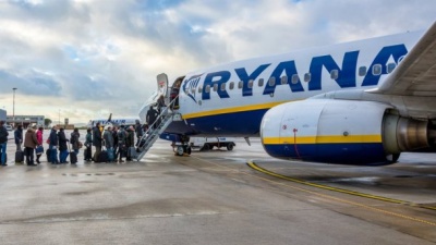 Ryanair істотно обмежить безкоштовне провезення ручної поклажі