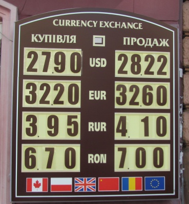 Долар у Чернівцях трохи подешевшав: курс валют на 3 вересня