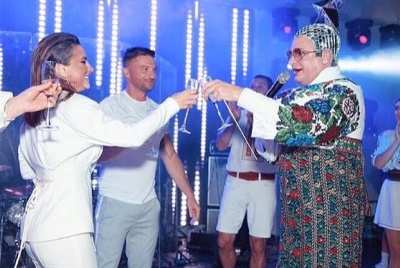 Вєрка Сердючка розважала російських артистів на "Новій хвилі" у Сочі 