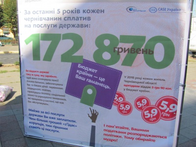 На «безоплатну» освіту - 5,5 тис грн, на чиновників - понад 2 тис: порахували, скільки податків сплачують чернівчани державі