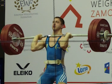 Спортсмен із Буковини став «бронзовим» призером Європи із важкої атлетики - відео