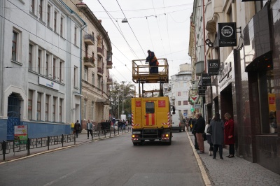 У центрі Чернівців після поломки відновили рух тролейбусів