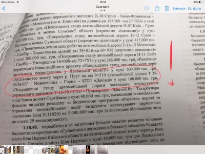 На скандальний міст у Маршинцях передбачили 100 млн грн у проекті держбюджету-2019