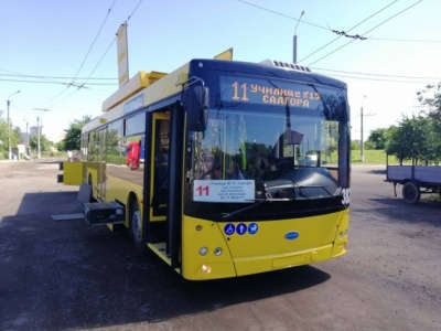 У Чернівцях тролейбус №11 змінює свій маршрут через ремонт на проспекті