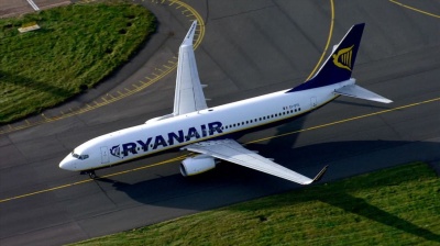 Лоукостер Ryanair запускає п'ять нових рейсів з України
