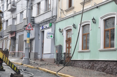 Поліція відкрила провадження за фактом пожежі в центрі Чернівців