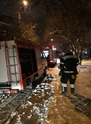 У Чернівцях горів підвал багатоповерхівки - фото