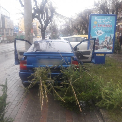 У Чернівцях в останній день року поліція оштрафувала продавців ялинок - фото