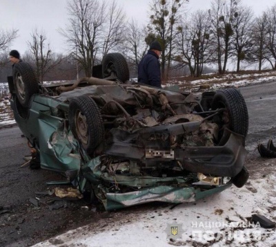 На Вінничині у ДТП загинули двоє дорослих та немовля