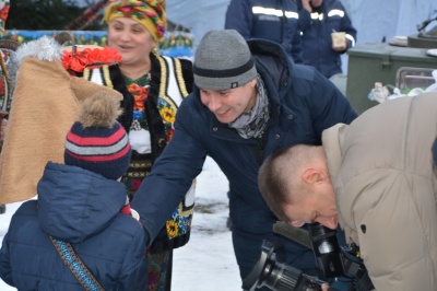 У Вашківцях рятувальники взяли участь у зйомках телепроекту каналу 1+1