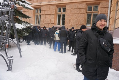 Непорозуміння серед бійців АТО: у Чернівцях розпочалися збори - відео