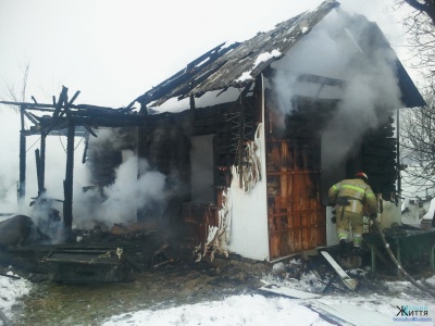 На Буковині у пожежі загинув чоловік - фото