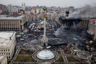 Протистояння у вогні: 5 років тому у Києві горів Будинок профспілок - відео