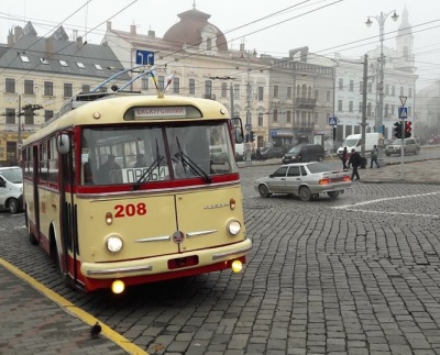 У Чернівцях тролейбус №1 тимчасово змінив свій маршрут