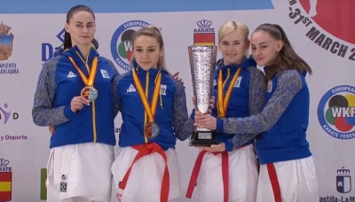 Жіноча збірна України виборола "золото" чемпіонату Європи в командному куміте